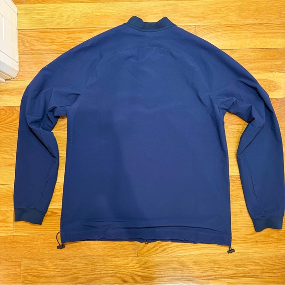 Gymshark Performance Tracksuit Set - Navy Blue Zip Jacket & Joggers - Size S - Picture 6 of 9